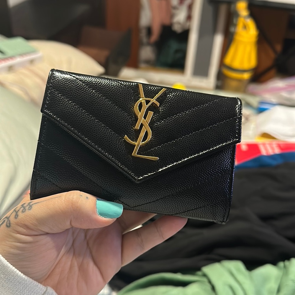YSL card holder